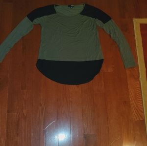 Olive green blouse